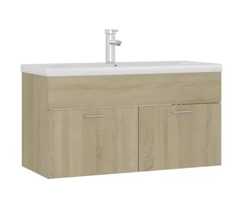 Praustuvo Spintelė Su Praustuvu, Ąžuolo, Apdirbta Mediena Praustuvo Spintelė Su Praustuvu, Ąžuolo, Apdirbta Mediena