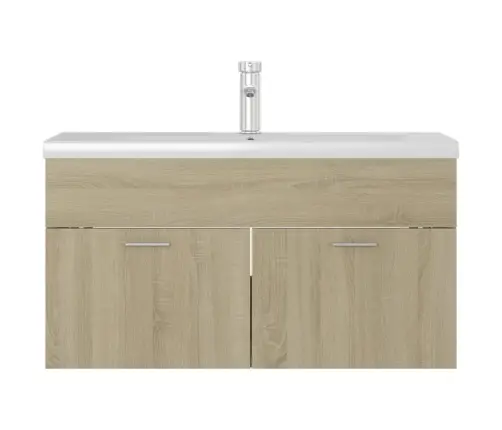 Praustuvo Spintelė Su Praustuvu, Ąžuolo, Apdirbta Mediena Praustuvo Spintelė Su Praustuvu, Ąžuolo, Apdirbta Mediena