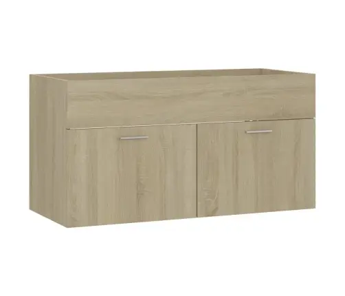 Praustuvo Spintelė Su Praustuvu, Ąžuolo, Apdirbta Mediena Praustuvo Spintelė Su Praustuvu, Ąžuolo, Apdirbta Mediena