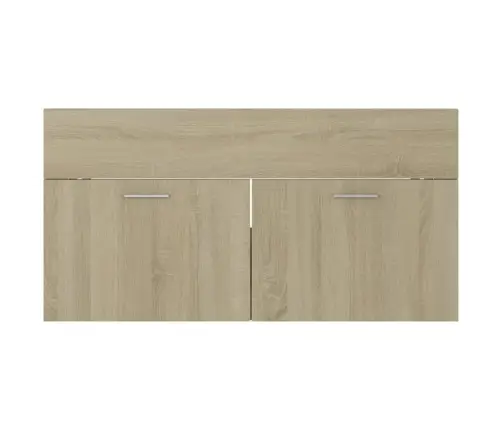 Praustuvo Spintelė Su Praustuvu, Ąžuolo, Apdirbta Mediena Praustuvo Spintelė Su Praustuvu, Ąžuolo, Apdirbta Mediena