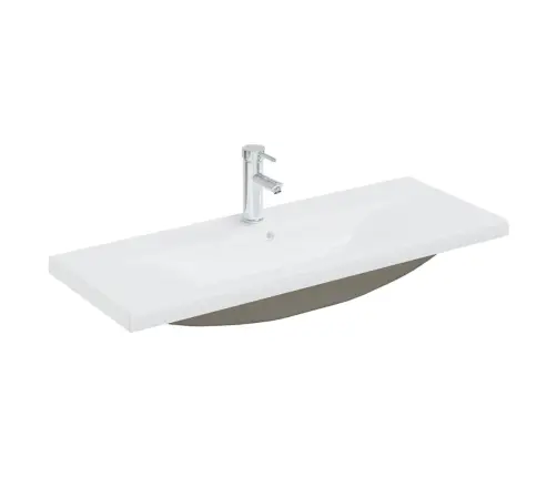 Praustuvo Spintelė Su Įmontuotu Praustuvu, Baltos Spalvos, Mdp