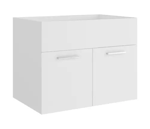 Vannasistabas Mēbeļu Komplekts, Balts, Inženierijas Koks Vidaxl