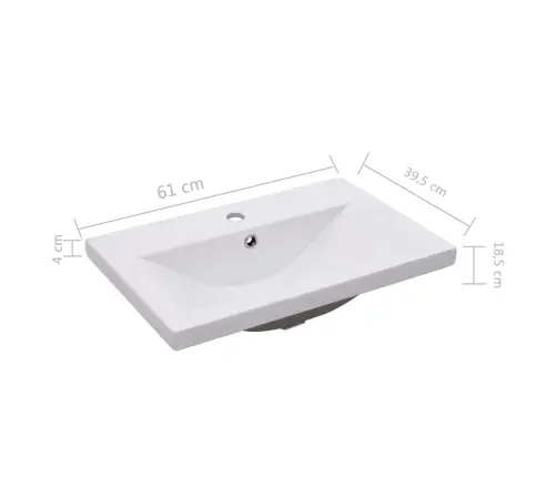 Praustuvo Spintelė Su Praustuvu, Balta, Apdirbta Mediena