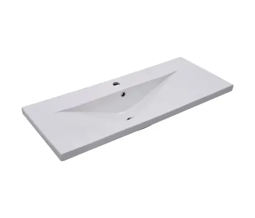 Praustuvo Spintelė Su Įmontuotu Praustuvu, Balta, Mediena