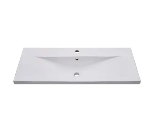 Praustuvo Spintelė Su Įmontuotu Praustuvu, Juoda, Mediena