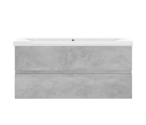 Valamukapp Sisseehitatud Valamuga, Betoonhall, Tehispuit