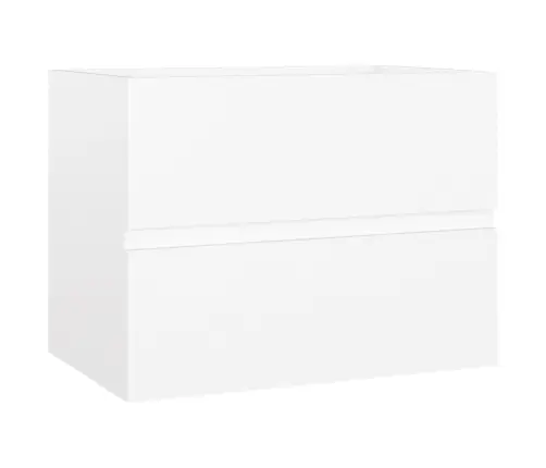 Vannasistabas Mēbeļu Komplekts, Balts, Inženierijas Koks Vidaxl