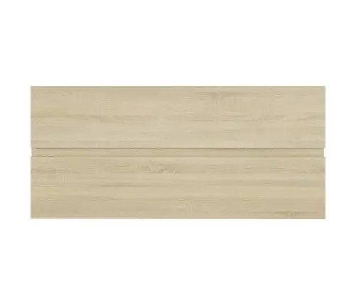 Skapītis Ar Iebūvētu Izlietni, Ozolkoka Krāsā, Skaidu Plāksne Vidaxl