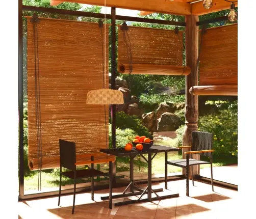 3-Daļīgs Dārza Mēbeļu Komplekts, Melns Vidaxl