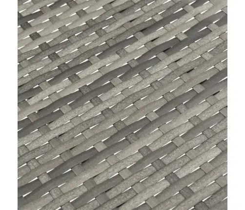 Sodo Valgomojo Baldų Komplektas, 3 Dalių, Pilkos Spalvos