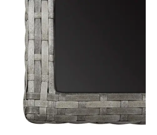 3-Daļīgs Dārza Mēbeļu Komplekts, Pelēks Vidaxl