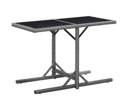 3-Daļīgs Dārza Mēbeļu Komplekts, Pelēks Vidaxl