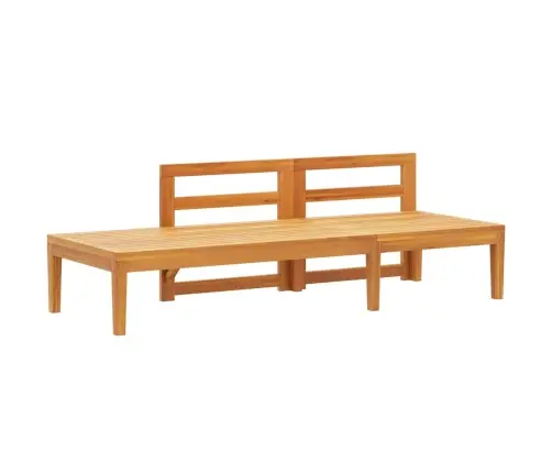 Dārza Sols Ar Galdiņu, Krēmbalti Spilveni, Akācijas Masīvkoks Vidaxl