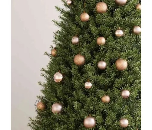 Eglutės Žaisliukų Rinkinys Su Viršūne Ir 300 Led, 120 Dalių