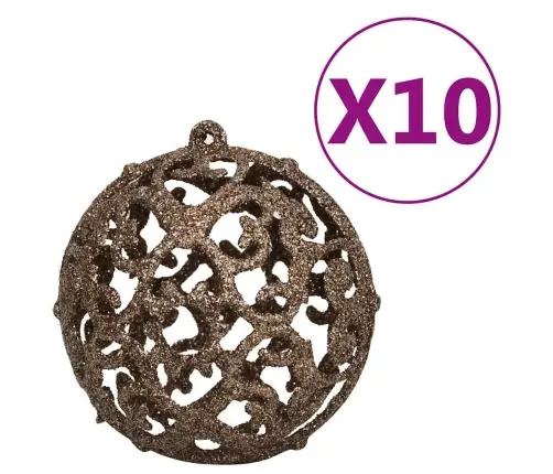 Eglutės Žaisliukų Rinkinys Su Viršūne Ir 300 Led, 120 Dalių