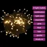 Eglutės Žaisliukų Rinkinys Su Viršūne Ir 300 Led, 120 Dalių