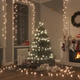 300 Led Lempučių Girlianda, Šiltos Baltos Spalvos, 30M, Pvc