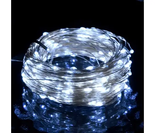300 Led Lempučių Girlianda, Šaltos Baltos Spalvos, 30M