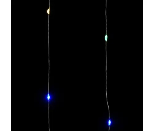 Led Lampiņu Virtene Ar 150 Led, Daudzkrāsaina, 15 M Vidaxl