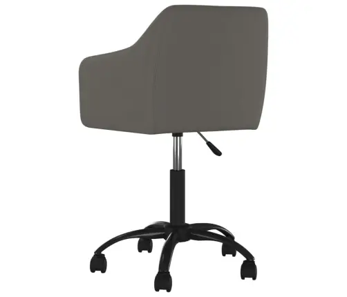 Pööratavad Söögitoolid 2 Tk, Tumehall, Samet