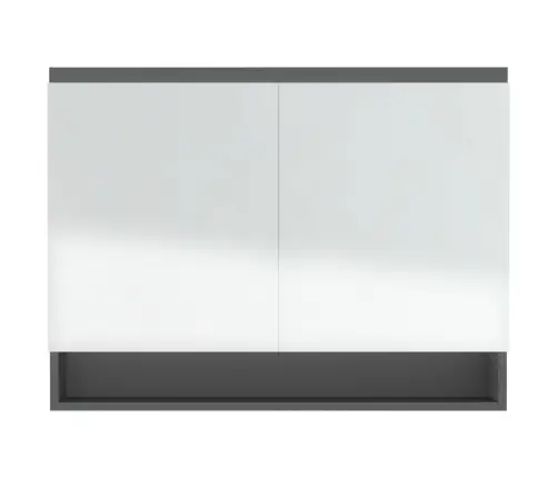 Vannitoa Peegelkapp, 80 X 15 X 60 cm Mdf, Hall