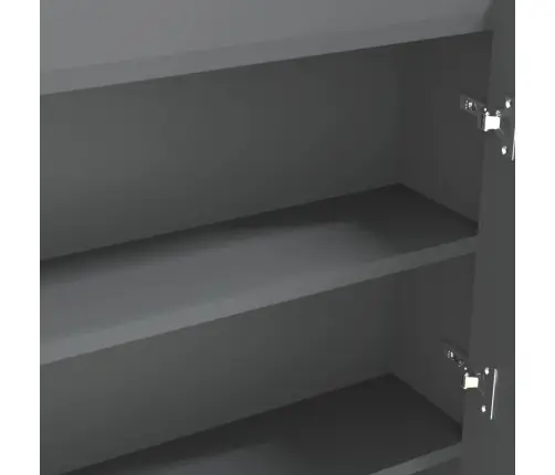 Vannitoa Peegelkapp, 80 X 15 X 60 cm Mdf, Hall