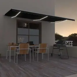 Izvelkama MarkΔ«ze Ar Led, ManuΔli DarbinΔma, 600X300 Cm, PelΔka Vidaxl Izvelkama MarkΔ«ze Ar Led, ManuΔli DarbinΔma, 600X300 Cm, PelΔka Vidaxl
