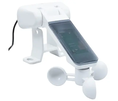 Automaatne Varikatus, Led Ja Tuuleandur, 400X350, Kollane/Valge