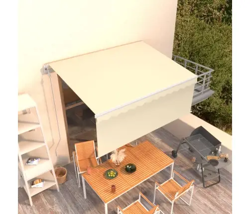 Automatiniu Būdu Ištraukiama Markizė, Kreminė, 3X2,5M