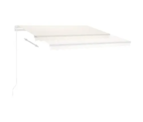 Pastatoma Automatinė Markizė, Kreminės Spalvos, 300X250Cm
