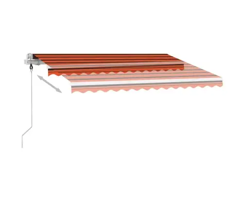 Iseseisev Automaatne Varikatus 350X250Cm cm Oranž/Pruun