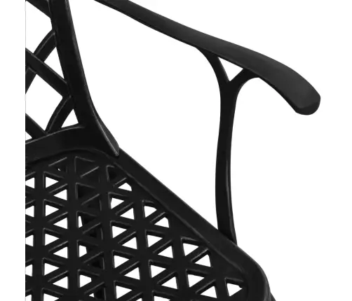 5-Osaline Bistrookomplekt, Valualumiinium, Must