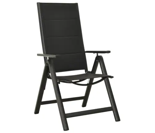 5-Daļīgs Dārza Mēbeļu Komplekts, Antracītpelēks, Alumīnijs Vidaxl