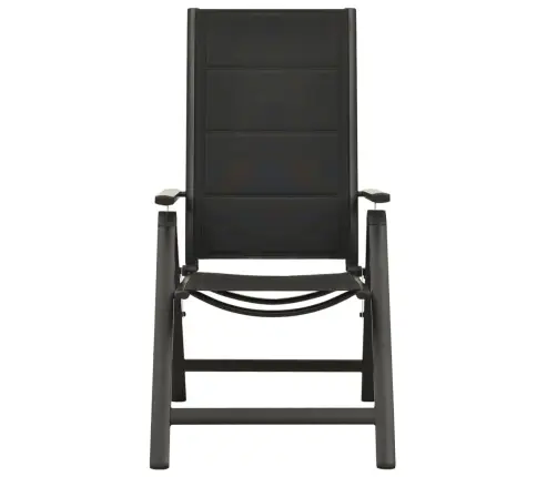 7-Osaline Aiamööbli Komplekt, Alumiinium, Antratsiit