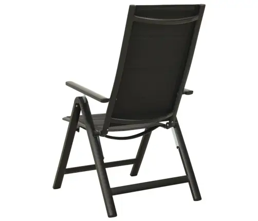 7-Osaline Aiamööbli Komplekt, Alumiinium, Antratsiit