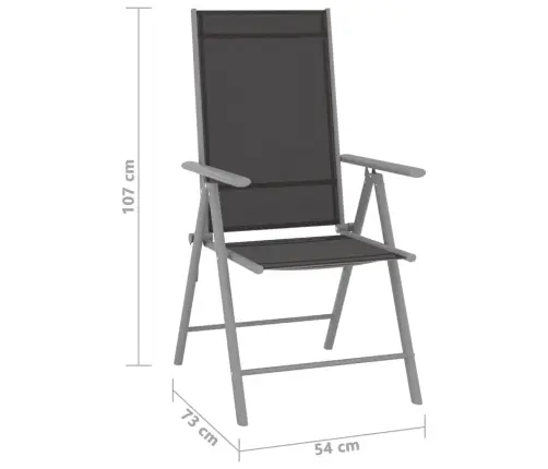 Sodo Valgomojo Komplektas, 10 Dalių, Juodas Ir Sidabrinis