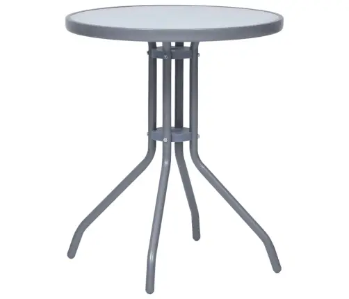 3-Daļīgs Bistro Mēbeļu Komplekts, Alumīnijs, Tekstilēns Vidaxl