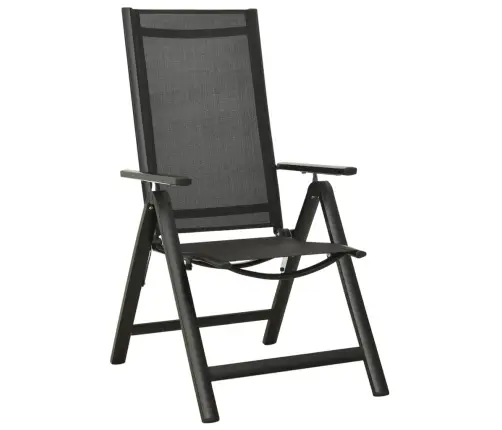 5-Daļīgs Bistro Mēbeļu Komplekts, Melns, Antracītpelēks Vidaxl 5-Daļīgs Bistro Mēbeļu Komplekts, Melns, Antracītpelēks Vidaxl