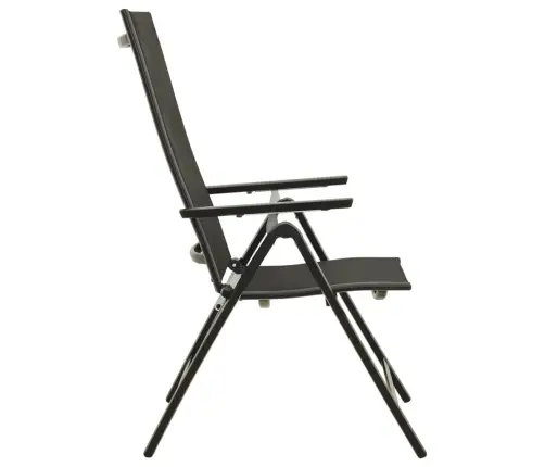 5-Daļīgs Bistro Mēbeļu Komplekts, Melns, Antracītpelēks Vidaxl 5-Daļīgs Bistro Mēbeļu Komplekts, Melns, Antracītpelēks Vidaxl