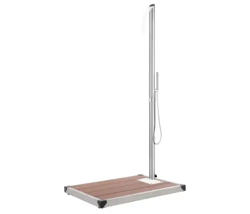 Aiadušš Pruuni Alusega, 225 cm Roostevaba Teras