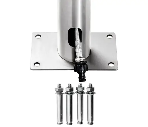 Aiadušš Halli Alusega, 220 cm Roostevaba Teras