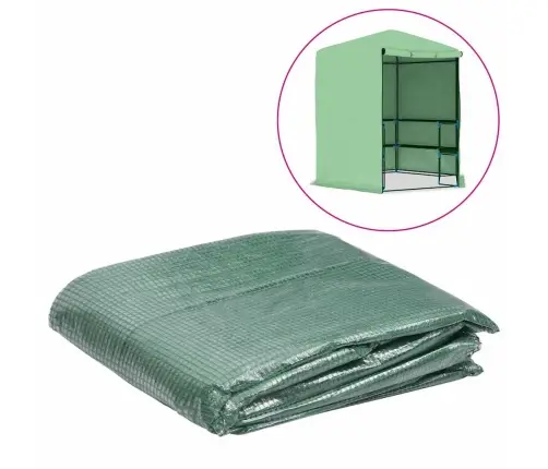 Šiltnamio Apdangalas (6,5025M²), Žalias, 255X255X194Cm