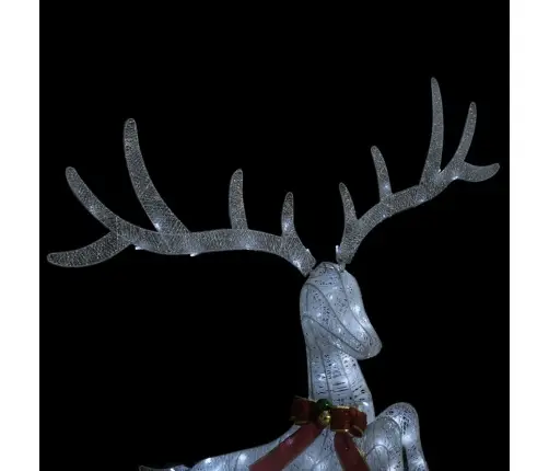 Ziemassvētku Dekorācija, Ziemeļbriedis, 120 Vēsi Baltas Led Vidaxl