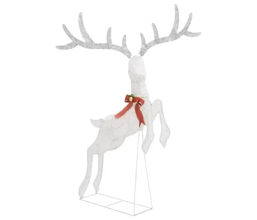 Ziemassvētku Dekorācija, Ziemeļbriedis, 120 Vēsi Baltas Led Vidaxl