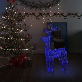Kalėdų Dekoracija Elnias, 60X16X100cm Akrilas, 90 Led Lempučių
