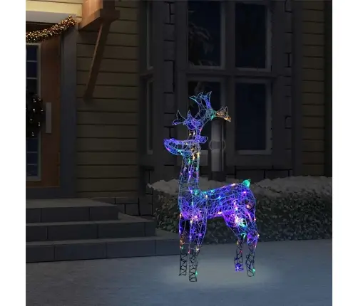 Ziemassvētku Dekorācija, Ziemeļbriedis, 90 Led, 60X16X100 Cm Vidaxl