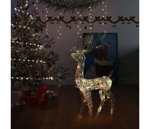 Ziemassvētku Dekorācija, Ziemeļbriedis, 140 Led, 120 Cm, Akrils Vidaxl Ziemassvētku Dekorācija, Ziemeļbriedis, 140 Led, 120 Cm, Akrils Vidaxl