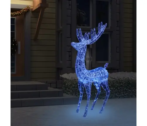 Ziemassvētku Dekorācija, Ziemeļbrieži, 250 Led, 180 Cm, Zili Vidaxl Ziemassvētku Dekorācija, Ziemeļbrieži, 250 Led, 180 Cm, Zili Vidaxl