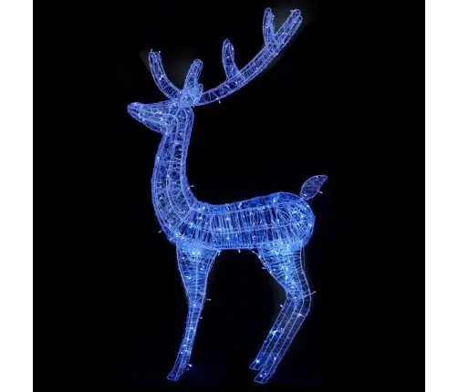 Ziemassvētku Dekorācija, Ziemeļbrieži, 250 Led, 180 Cm, Zili Vidaxl Ziemassvētku Dekorācija, Ziemeļbrieži, 250 Led, 180 Cm, Zili Vidaxl