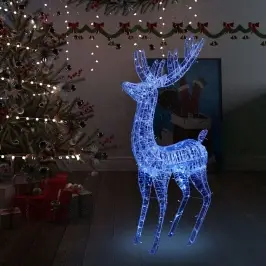 Ziemassvētku Dekorācija, Ziemeļbrieži, 250 Led, 180 Cm, Zili Vidaxl Ziemassvētku Dekorācija, Ziemeļbrieži, 250 Led, 180 Cm, Zili Vidaxl
